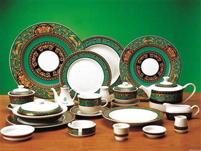 绿金富贵—2001上海APEC会议专用瓷