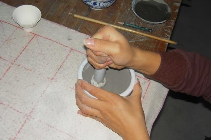 青花瓷 景德镇 制作 技艺 手工