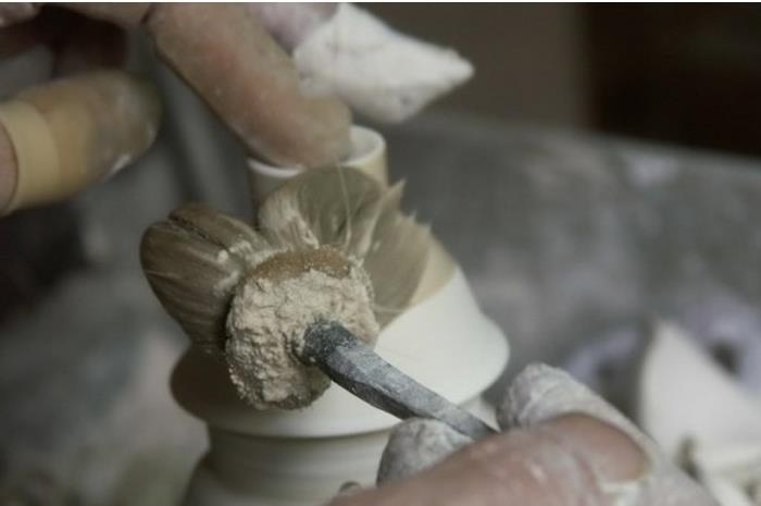 青花瓷 景德镇 制作 技艺 手工